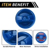 Jeep Wrangler JK (2007-2017) Blue Roof Top Mounting Knob Screw Cover