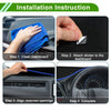 Mazda MX-5 ND RF Miata (2016-2023) Black Blue 1 Set Dashboard Cover Mat
