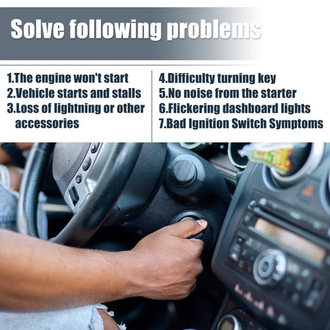 Ford Transit Connect XL XLT Ignition Lock Switch Set with Keys (2002-2013)