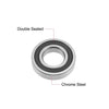 Ball Bearings 17x35x8mm Double Sealed Chrome Steel 5pcs