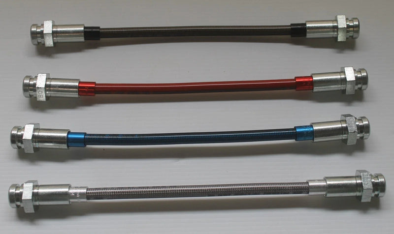 Toyota Land Cruiser (100 / 105) 4" Lift Braided Brake Hose Set (3)