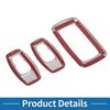 Nissan Rogue Set Headlight Trim Bezel (2021-2024)
