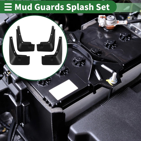 Hyundai IX45 (2019-2020) with Mount Accessories Mud Flaps Splash Guards