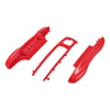 Porsche Panamera Cayenne Taycan Red Painted Key Cover Fob Shell (2010-2023)