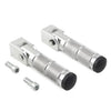 Bicycle New 8mm Motorcycle Universal Folding Passenger Footpegs