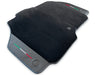 Ferrari F8 Tributo Black Carbon Leather Tailored Carpets Floor Mats