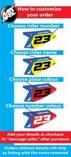 Kayo T2 250 - Hostile Pink Style Stickers Custom Graphics Full Kit