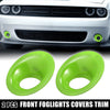 Dodge Challenger (2015-2020) Green Front Foglights Covers Trim