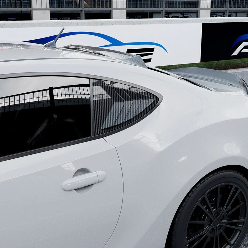 BRZ / FR-S Rear Side Quarter Window Shutter Cover Trim (2013–2020)