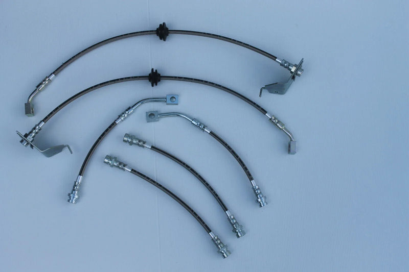 VZ Monaro Sedan Ute SSZ Braided Brake Hose Set (2001-2006)