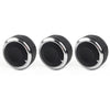 Mazda 3 M3 3 x A/C Control Switch Knob Covers (2004-2009)