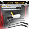 Chevy Colorado Front & Rear Door Panel Bezel Covers (23-24)