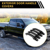 GMC Yukon Black without Keypad 4pcs Exterior Door Handle Cover (2015-2023)
