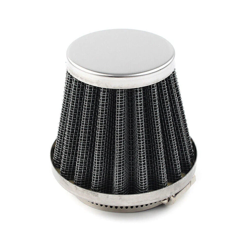 Dirt Pit Quad ATV Bike 42mm Chrome Motorcycle Air Filter Cleaner