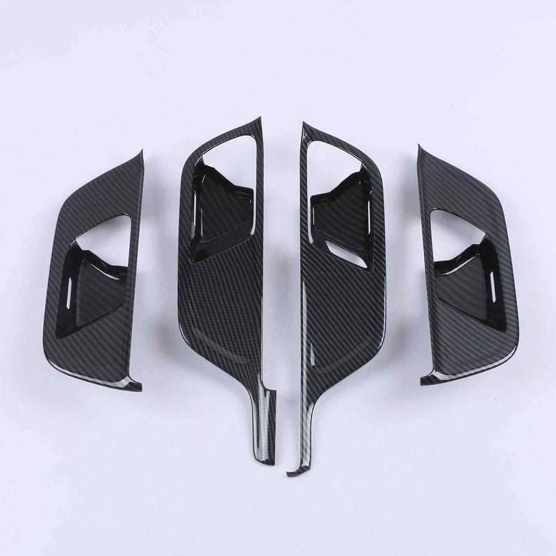 Mercedes-Benz GLB Inner Door Handle Bowl Carbon Fiber Cover Trim (2020-2023)