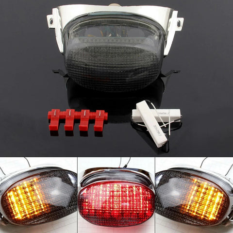 Suzuki GSXR600 GSXR750 Smoke Taillight & Turn Signals (1996-2000)