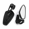 Universal Motorcycle Scooter ATV 2 x Bar End Side Mirrors 22mm