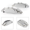 Universal Car Front & Rear 3D Metal Brake Caliper Covers (18")
