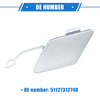 BMW 3 (F30) 2012-2015 Silver Tone Rear Tow Hook Eye Cover Cap