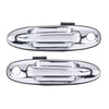 Toyota Landcruiser J100 Outer Door Handle Set of 2 Chrome (1998-2007)