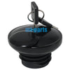 Harley-Davidson XL1200 Sportster Black Gas Cap Cover (1991-2003)
