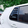 VW Golf 4 MK4 (1997-2006) Black Rear Side Window Louver Cover