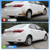 Toyota Corolla 4Pcs Front & Rear Mud Flaps & Splash Guards (2009–2013)