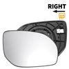 Hyundai Santa Fe Right Side Heated White Mirror Glass (2013-2016)