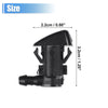 Ford 2 x Front Windscreen Washer Nozzles with Gaskets