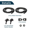 Volvo C30 Windshield Washer Nozzle & Fluid Hose (2007-2013)