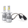 Car H4 LED Headlight Bulbs Hi/Lo Beam Conversion Kit