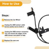 Ford Escape (2005-2007) Rear Left ABS Wheel Speed Sensor