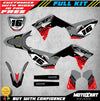Honda CRF 250 CR 250F (2017-2020) Decals Full Custom Graphic Kit