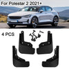 Polestar 2 Mud Flaps 4Pcs Splash Guards Fender Cover (2021–2023)