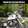 Harley Davidson Pair / 8mm 10mm / Rear View Side Mirrors (1982–2020)