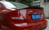 Mercedes C-Class W204 Sedan Rear R Style Spoiler Wing (2008-2014)
