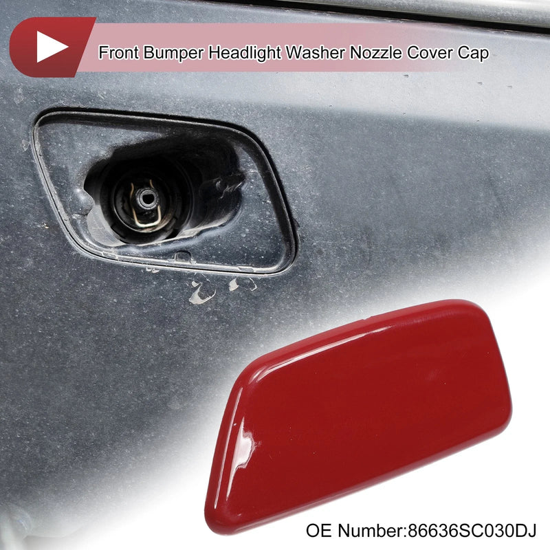 Subaru Forester (2009-2012) Red Front Left Washer Nozzle Cover