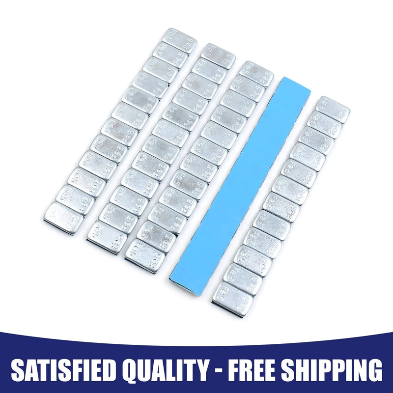 Motorcycle 5 Universal Self Adhesive Wheel Balance Weights Strips