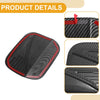 Hyundai Santa Fe 2024-2025 Gas Tank Flap Carbon Fiber Fuel Tank Door Cap