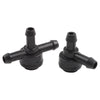 C30 C70 S40 S60 S80 V50 V70 XC60 Washer Valve Set Black Plastic