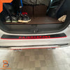 Mitsubishi Pajero Sport Red Rear Bumper Step Scuff Plate Cover (2020-2023)