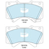 Landcruiser URJ202 UZJ200 VDJ200 2007~21 HD Front Disc Brake Pad Set