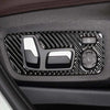BMW X3 X4 G01 G02 Carbon Fiber Electric Seat Adjusters Knob Cover Trim Fit