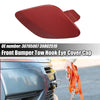 Volvo S60 Red Front Bumper Tow Hook Eye Cap Cover (2011-2013)