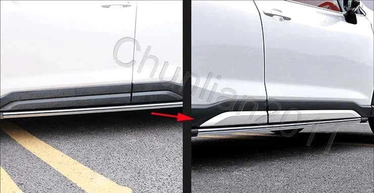 Subaru Forester Steel Body Door Sill Molding Cover Trim (2019-2023)