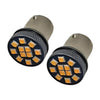 Car 10Pcs 12V LED 1156 DRL Turn Signal Tail Light Bulbs