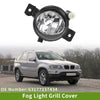 BMW X5 (2011 - 2013) Clear Black 1 x Right Fog Light Grill