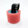 PIT QUAD DIRT BIKE ATV 35mm PINK 90�� Bent Air Filter Pod