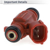 Nissan Sentra 1.8 (2000-2002) 1 Pc Wine Red Fuel Injector