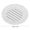 Vent 2 x 4 Inch Round Marine Boat Louvered Vent 316 Stainless Steel